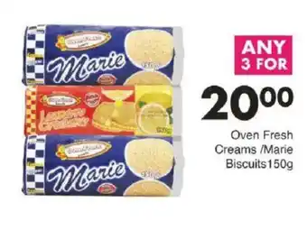 Save Oven Fresh Creams/ Marie Biscuits offer