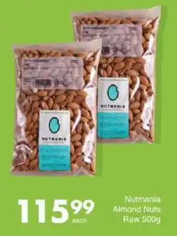 Save Nutmania Almond Nuts Raw offer