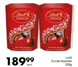 Save Lindt Cornet Assorted offer