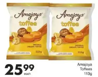 Save Amajoya Toffees offer