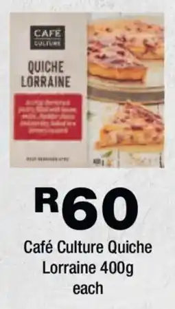 OK Foods Café Culture Quiche Lorraine offer