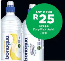 OK Foods Bonaqua Pump Water Asstd. offer
