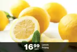 OK Foods Lemons Polybag offer