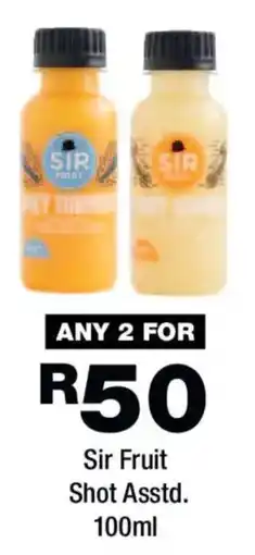 OK Foods Sir Fruit Shot Asstd. offer