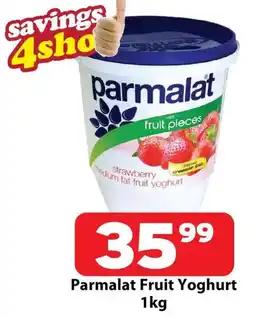 Check Save Parmalat Fruit Yoghurt offer