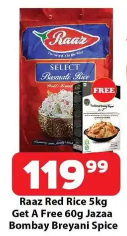 Check Save Raaz Red Rice offer