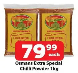 Check Save Osmans Extra Special Chilli Powder offer