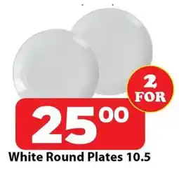 Check Save White Round Plates offer