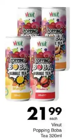 Save Vinut Popping Boba Tea offer