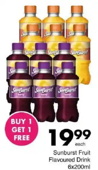 Save Sunburst Fruit Flavoured Drink offer