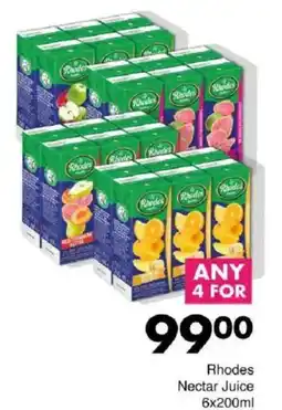 Save Rhodes Nectar Juice offer