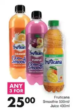 Save Fruiticana Smoothie/ Juice offer