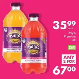 Save Daly's Premium offer