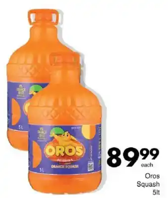 Save Oros Squash offer