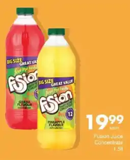 Save Fusion Juice Concentrate offer