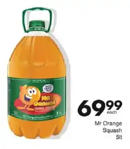 Save Mr Orange Squash offer