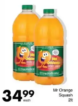 Save Mr Orange Squash offer