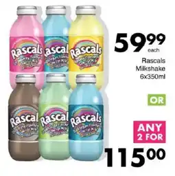 Save Rascals Milkshake offer