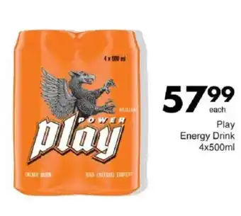 Save Play Energy Drink offer