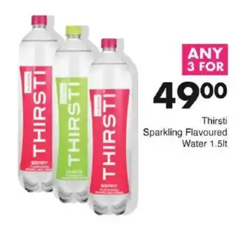 Save Thirsti Sparkling Flavoured Water offer