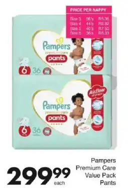Save Pampers Premium Care Value Pack Pants offer