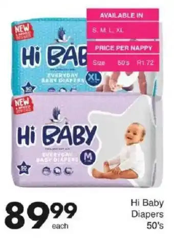 Save Hi Baby Diapers offer