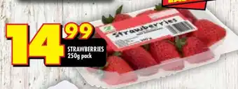 Shoprite STRAWBERRIES 250g pack offer