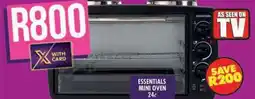 Shoprite ESSENTIALS MINI OVEN 24L offer