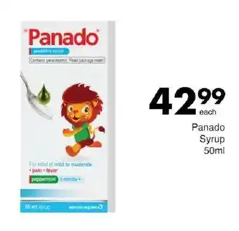 Save Panado Syrup offer