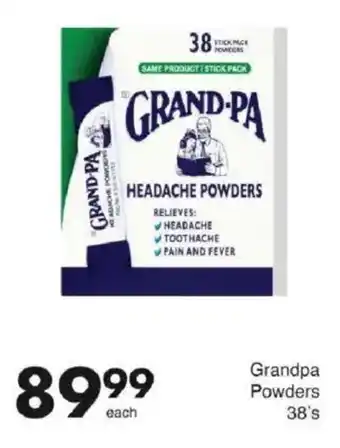 Save Grandpa Powders offer
