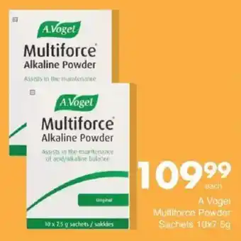Save A Vogel Multiforce Powder Sachets offer