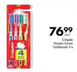Save Colgate Double Action Toothbrush offer