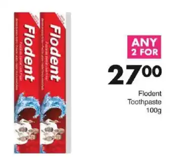 Save Flodent Toothpaste offer