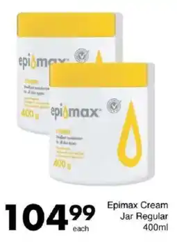 Save Epimax Cream Jar Regular offer