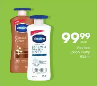 Save Vaseline Lotion Pump offer