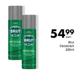 Save Brut Deodorant offer