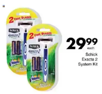 Save Schick Exacta 2 System Kit offer