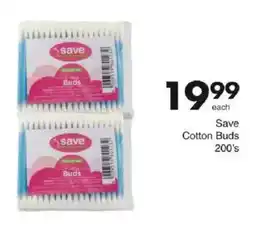 Save Save Cotton Buds offer