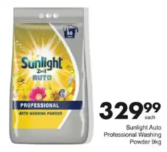Save Sunlight Auto Professional Washing Powder offer