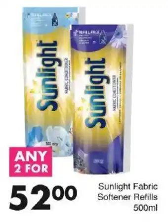 Save Sunlight Fabric Softener Refills offer