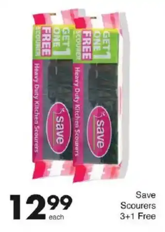 Save Save Scourers offer