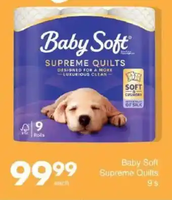 Save Baby Soft Supreme Quilts offer