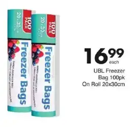Save UBL Freezer Bag On Roll offer