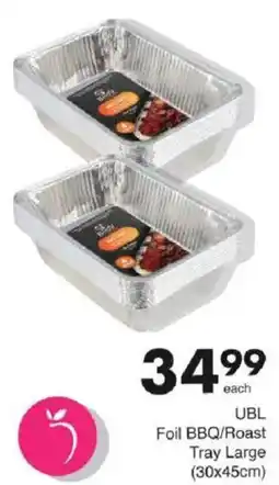 Save UBL Foil BBQ/ Roast Tray Large offer