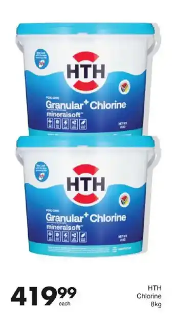 Save HTH Chlorine offer