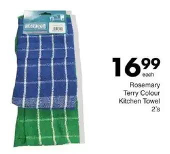 Save Rosemary Terry Colour Kitchen Towel offer