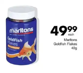 Save Marltons Goldfish Flakes offer