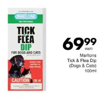 Save Marltons Tick & Flea Dip offer