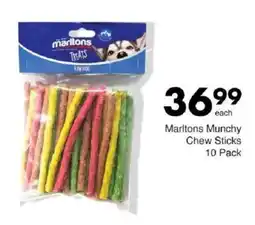 Save Marltons Munchy Chew Sticks offer