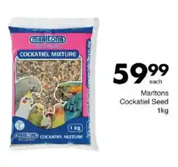 Save Marltons Cockatiel Seed offer